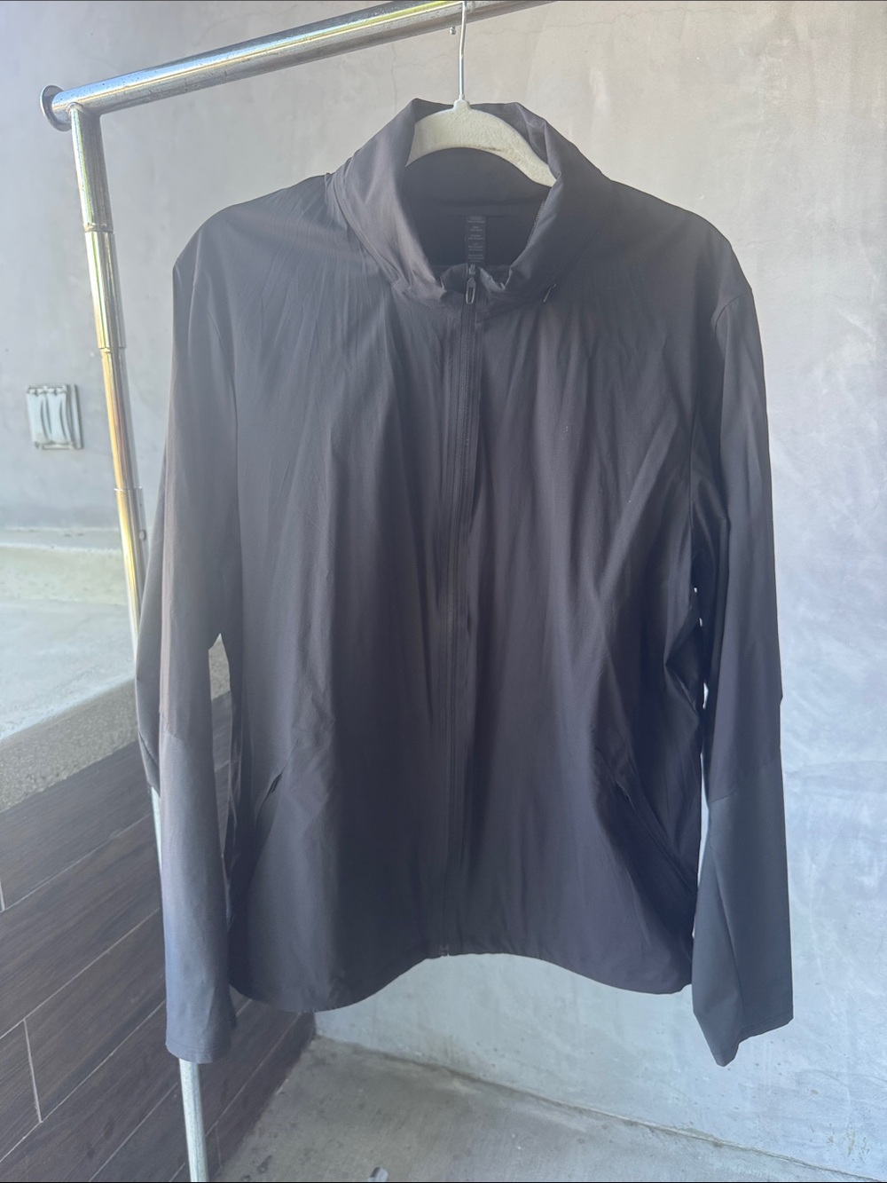 Lululemon Lightweight Black Zip-Up Jacket
